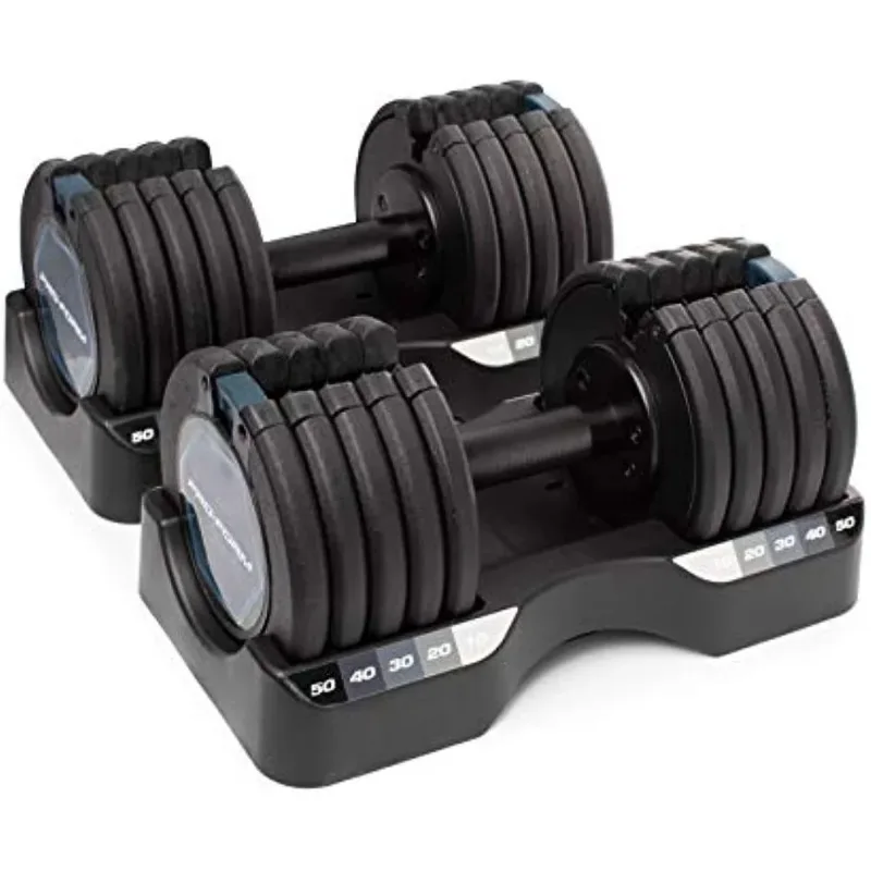

ProForm Weight Dumbbells 50 lb. Select-a-Weight Dumbbell Pair Adjust,Adjustable,Compact