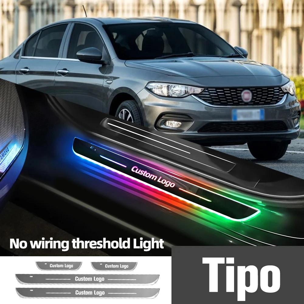 For Fiat Tipo 2015-2019 2016 2017 2018 Car Door Sill Light Customized Logo LED Welcome Threshold Pedal Lamp Accessories
For Fiat Tipo 2015-2019 2016 2017 2018 Car Door Sill Light Customized Logo LED Welcome Threshold Pedal Lamp Accessories