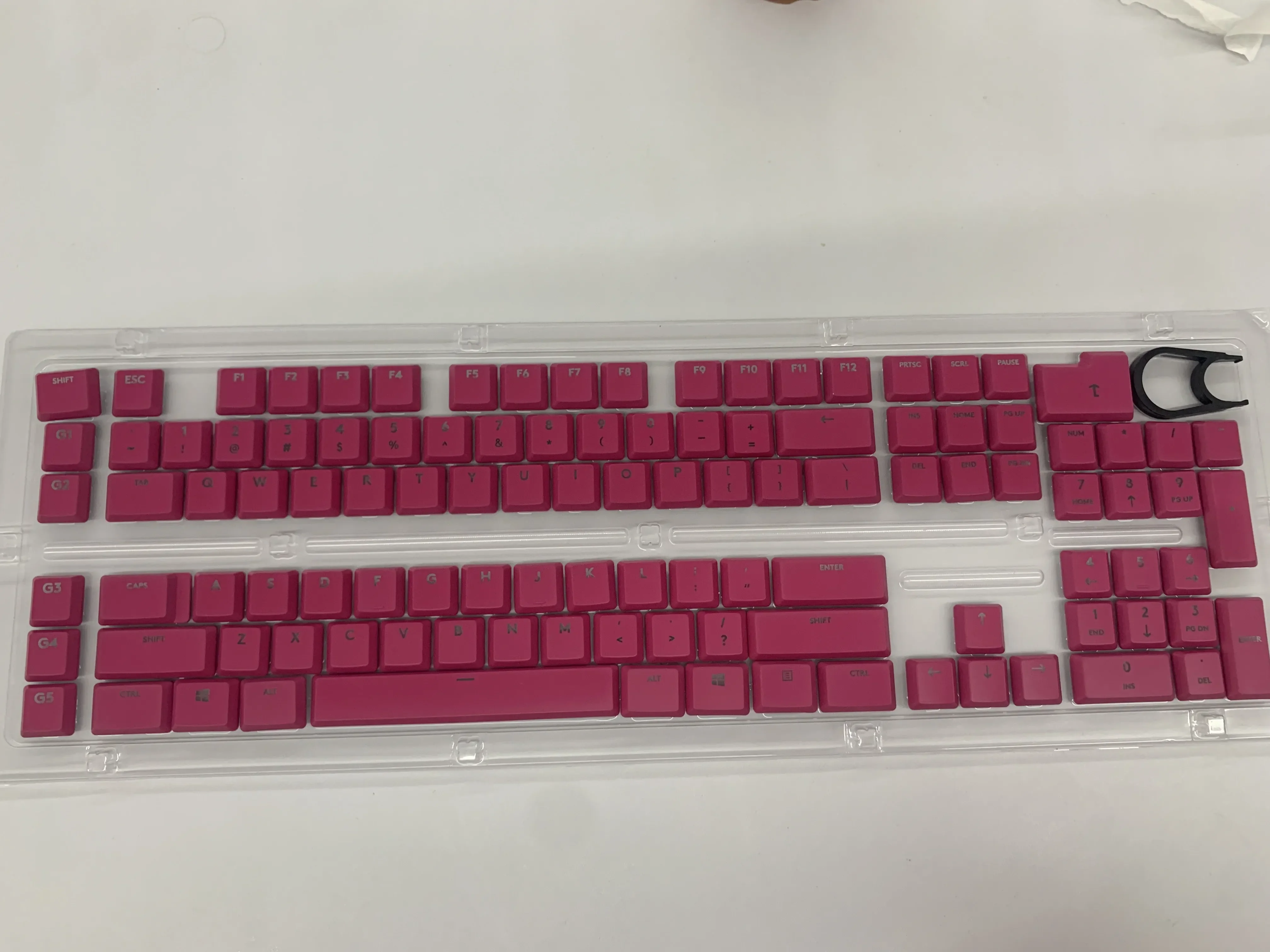 

Колпачки для клавиатуры Logitech G915TKL G915 G815, 111 полные клавиши. Сменные колпачки для кнопок, цветные колпачки для кнопок «сделай сам»