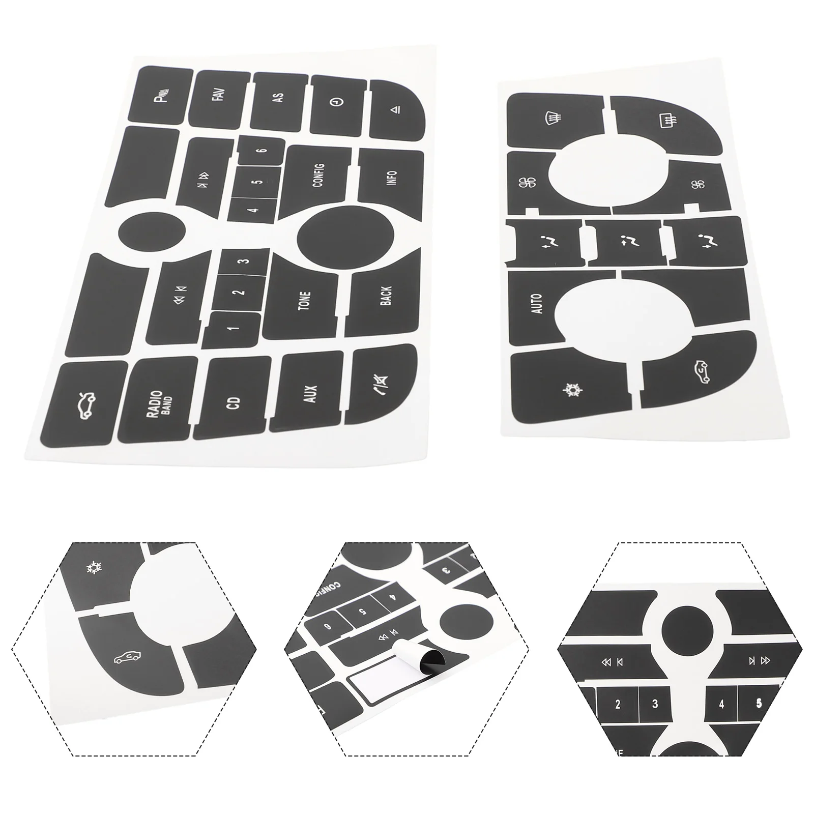 CD Radio Audio Button Repair Sticker Set For OPEL ASTRA J For Vauxhall Astra For Holden Astra For Opel GTC For Vauxhall GTC 2009
CD Radio Audio Button Repair Sticker Set For OPEL ASTRA J For Vauxhall Astra For Holden Astra For Opel GTC For Vauxhall GTC 2009