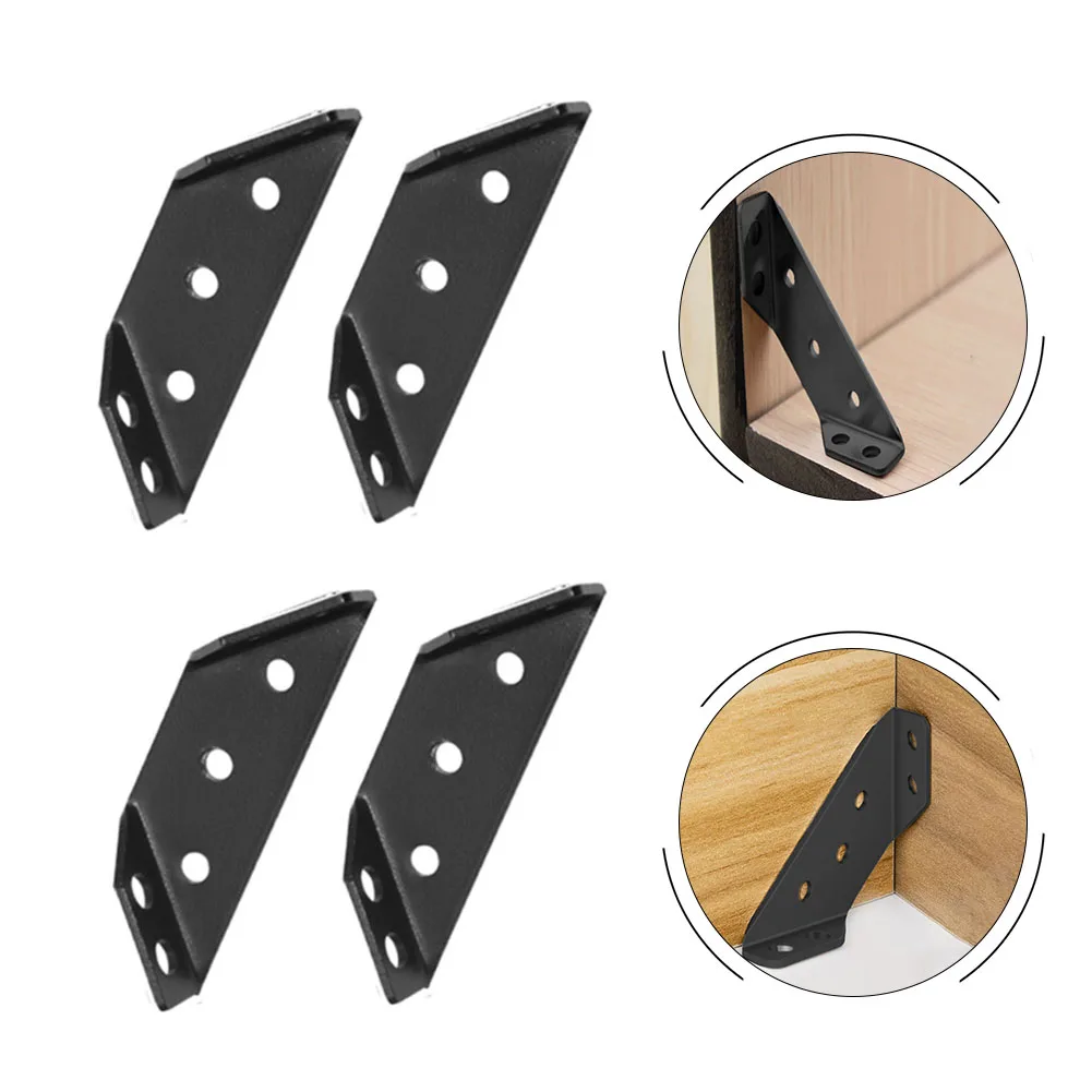 4 Pcs Corner Brackets Furniture Corner Connector Stainless Steel Triangle-Support Fasteners Cabinets Chairs Universal Bracket
4 Pcs Corner Brackets Furniture Corner Connector Stainless Steel Triangle-Support Fasteners Cabinets Chairs Universal Bracket