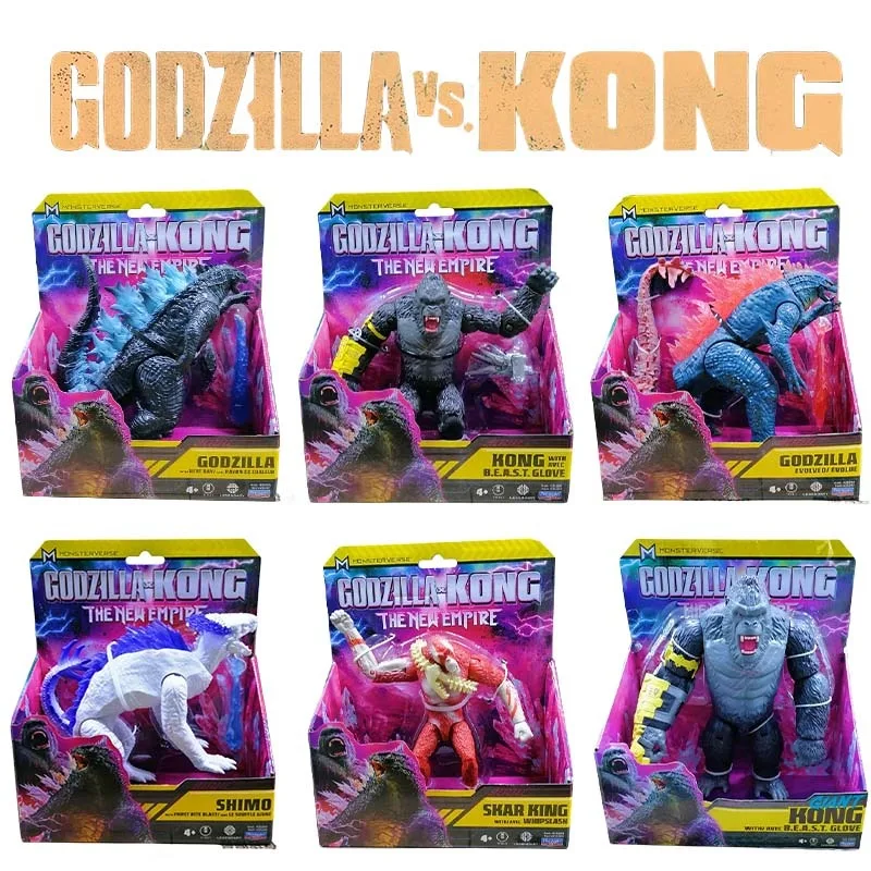 

2024 экшн-фигурка Godzilla против Kong Gojira 2 Rise of an Empire Коллекционные детские игрушки подвижные украшения для суставов подарок на день рождения