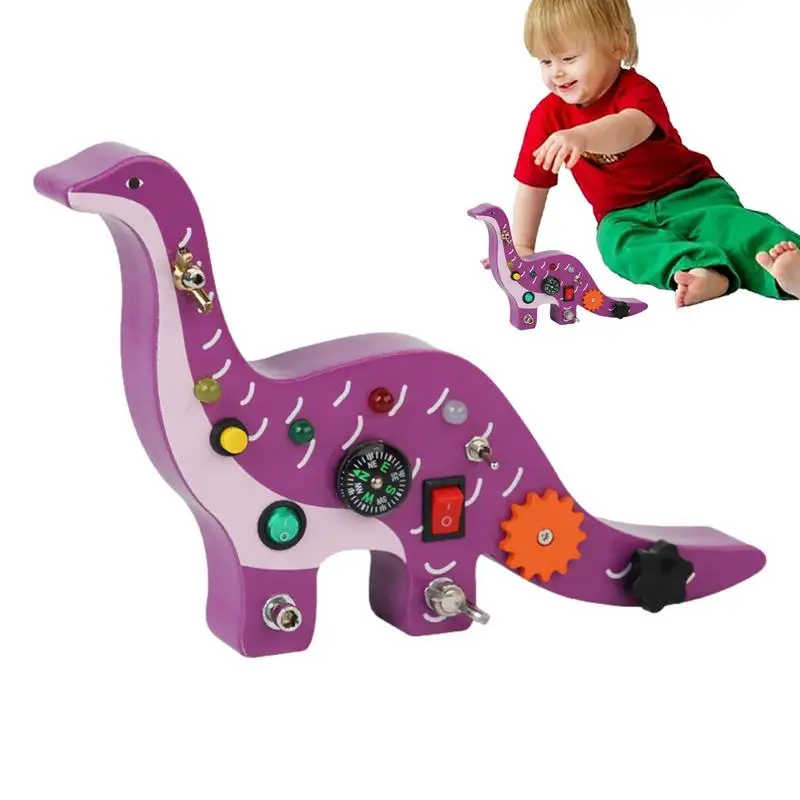 

Деревянная сенсорная доска, игрушка, деревянная сенсорная доска для малышей, развивающая обучающая игрушка с искусственными элементами, портативные сенсорные переключатели