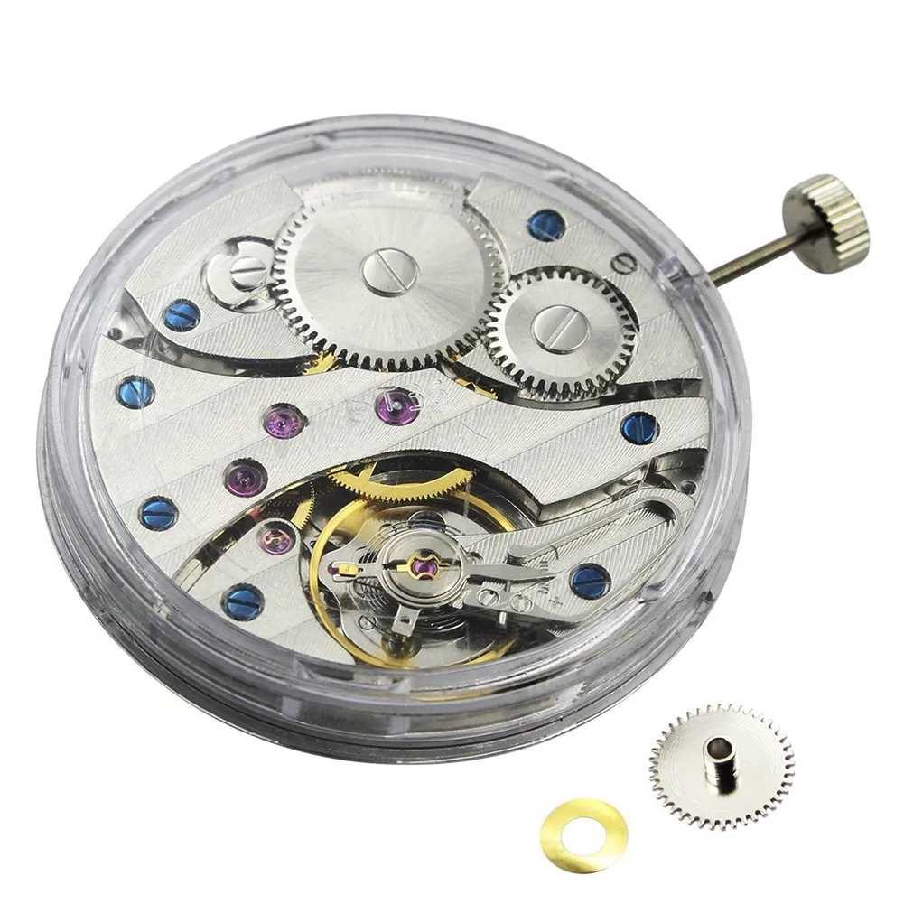 

17 Jewels Watch Movement Clone Movement For UNITAS 6497 Hand-Winding ST36 Seagull Swan Neck Durable High Quality