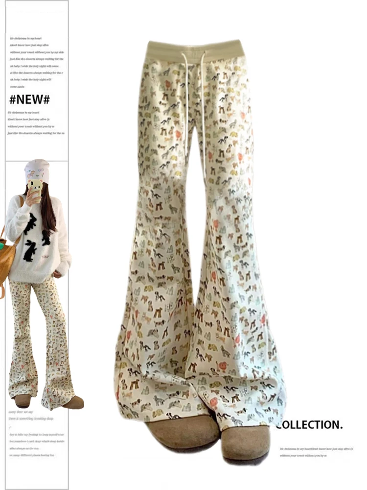 Женские спортивные брюки с графическим принтом Y2k 90-х эстетические мешковатые брюки с высокой талией для бега в Корейском стиле Харадзюку широкие штаны Одежда 2023
Женские спортивные брюки с графическим принтом Y2k 90-х эстетические мешковатые брюки с высокой талией для бега в Корейском стиле Харадзюку широкие штаны Одежда 2023