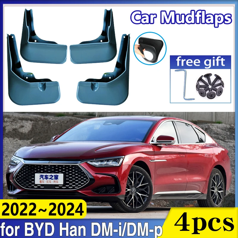 Mudguards for BYD Han 2022 2023 2024 DM-i DM-p DMI Front Fender Baking Paint Mud Flaps Guard Splash Flap Car Mudflap Accessories
Mudguards for BYD Han 2022 2023 2024 DM-i DM-p DMI Front Fender Baking Paint Mud Flaps Guard Splash Flap Car Mudflap Accessories