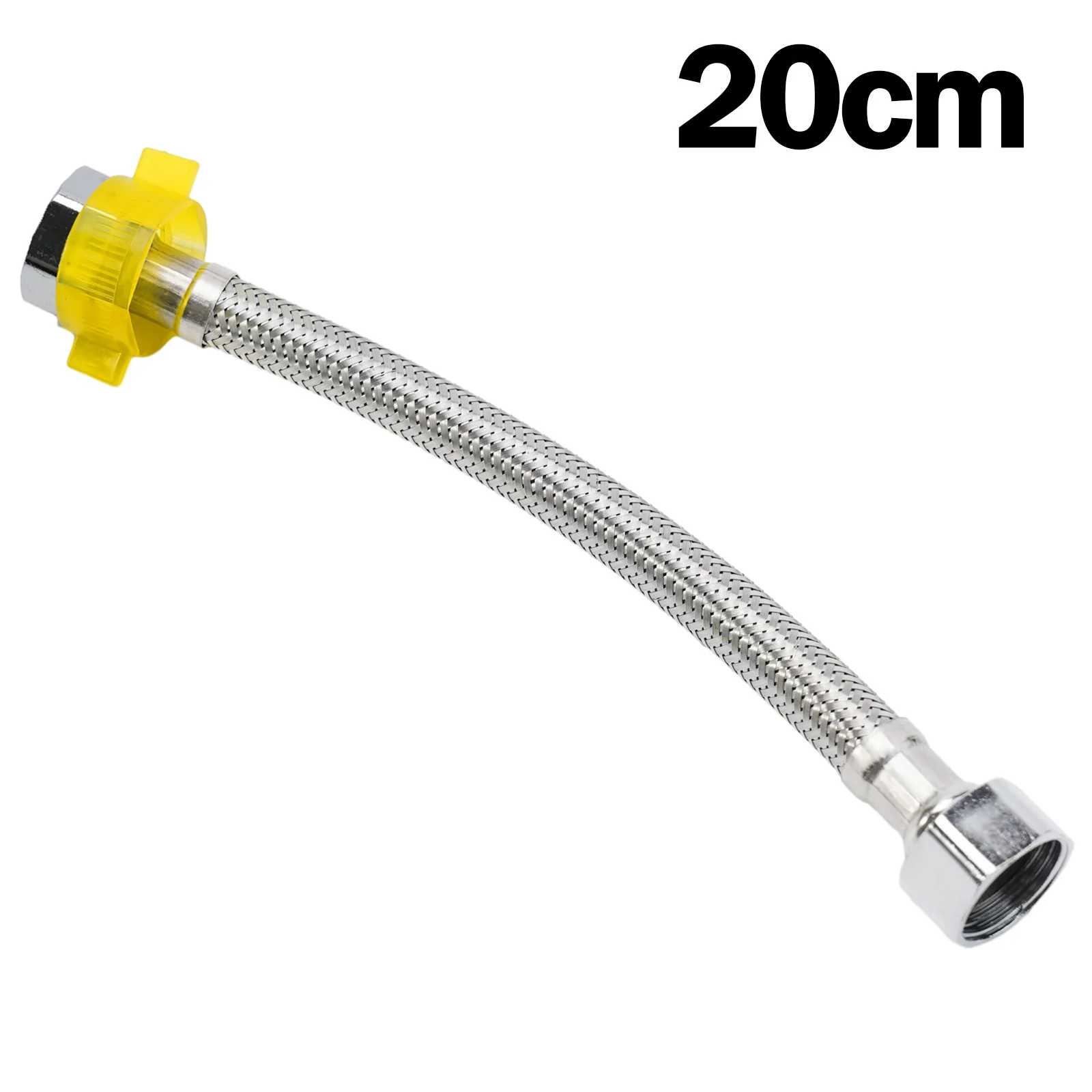Flexible and Durable Stainless Steel Braided Water Supply Hose Perfect for Faucets Toilet Water Heater 20cm Length
Flexible and Durable Stainless Steel Braided Water Supply Hose Perfect for Faucets Toilet Water Heater 20cm Length