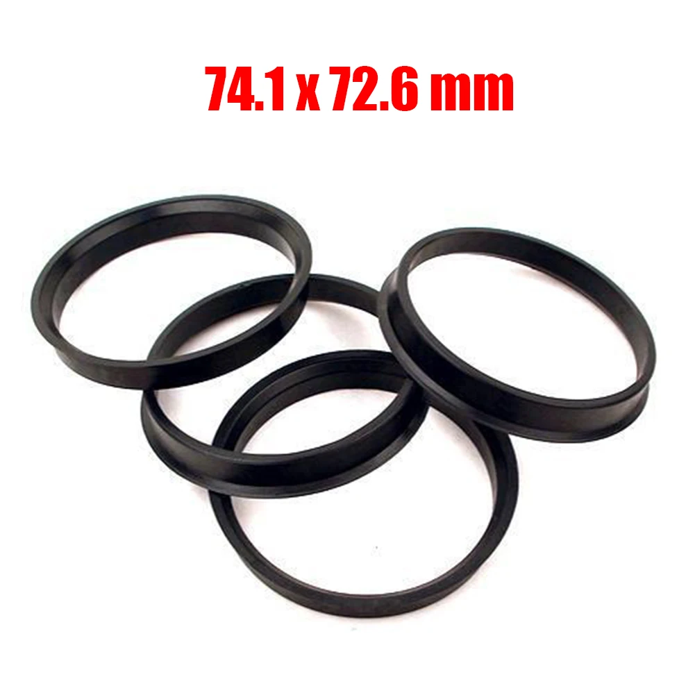 4Pcs Car Wheel Hub Centering Rings For BMW Wheel Bore Center Spacer Black OD 74.1mm ID 72.6mm Replacement Parts
4Pcs Car Wheel Hub Centering Rings For BMW Wheel Bore Center Spacer Black OD 74.1mm ID 72.6mm Replacement Parts