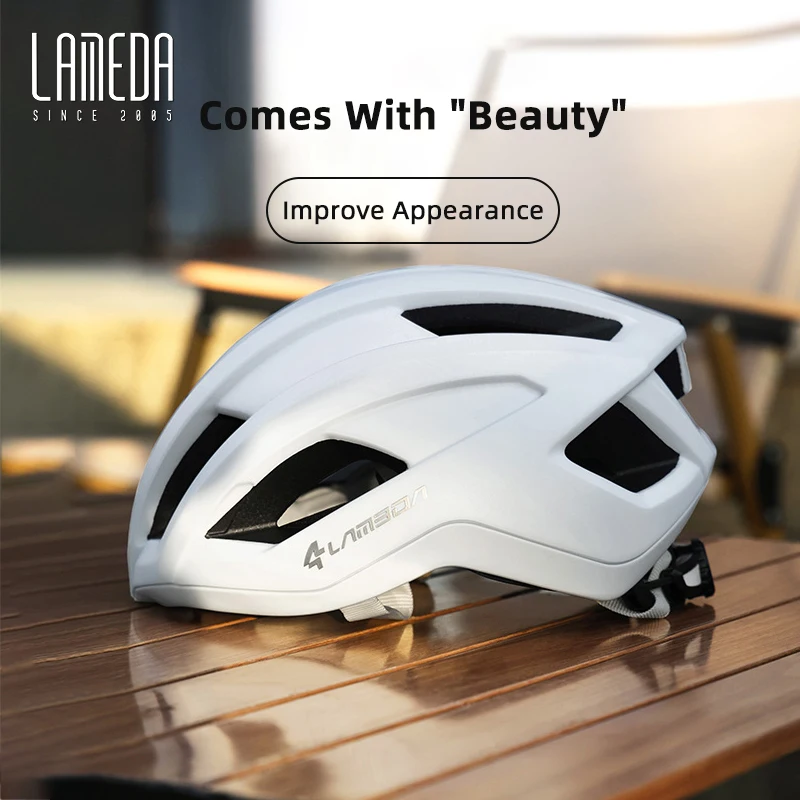 

LAMEDA Bike Helmet Men Women EPS Integrated Molding Breathable Windproof Adjustable Cycling Helmet MTB Road Bicycle Safety Helme
