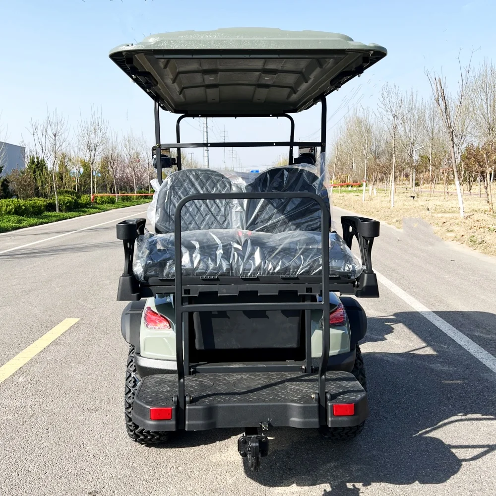 

4 6 8 Seater Reception Shuttle Electric Golf Cart High Speed 45km/h with Customizable Colors Golf Buggy Cart