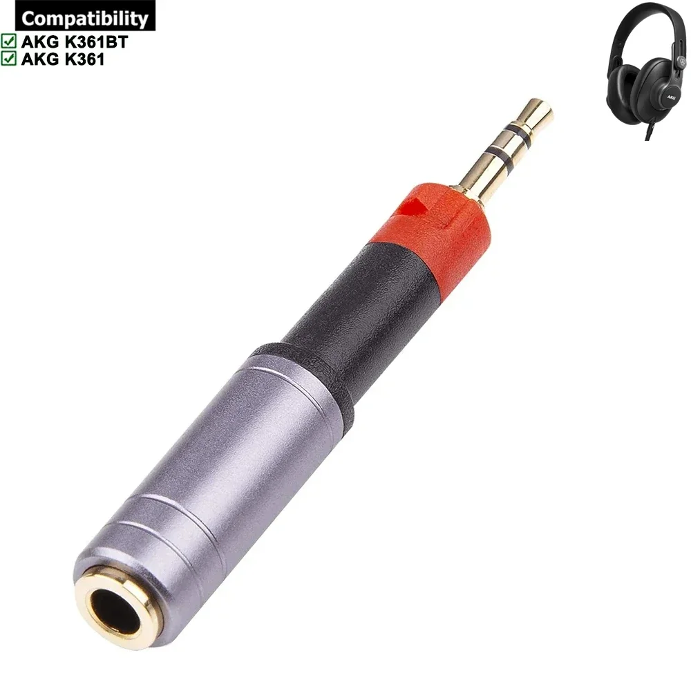 2.5mm to 3.5mm Female Metal Headphones Adapter Jack Connector For AKG K361 K361BT K361-BT Headphones
2.5mm to 3.5mm Female Metal Headphones Adapter Jack Connector For AKG K361 K361BT K361-BT Headphones