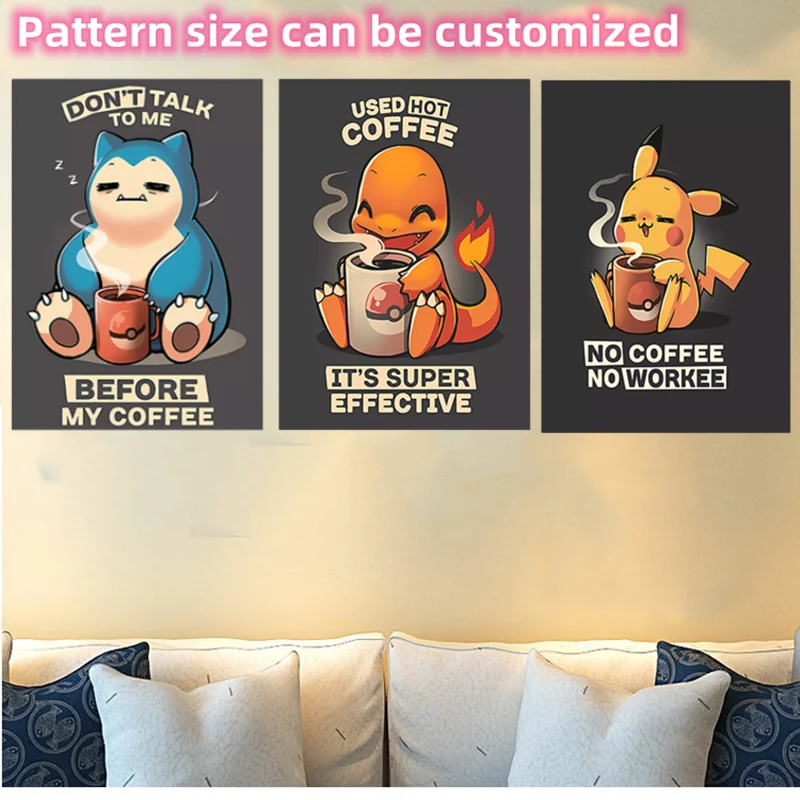 Новый постер с покемоном из Аниме Пикачу чармандер храп Эви Сквиртл холст картина для спальни украшение картина Детская игрушка подарок
Новый постер с покемоном из Аниме Пикачу чармандер храп Эви Сквиртл холст картина для спальни украшение картина Детская игрушка подарок