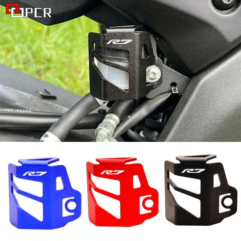 For Yamaha YZF R7 YZFR7 YZF-R7 2022 2023 Motorcycle Accessories CNC Aluminum Alloy Rear Brake Fluid Cover Protective Cover
For Yamaha YZF R7 YZFR7 YZF-R7 2022 2023 Motorcycle Accessories CNC Aluminum Alloy Rear Brake Fluid Cover Protective Cover