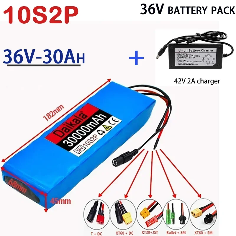 36V battery 10S2P 18650 rechargeable lithium-ion battery pack 36V 30000mAh 500W,for bicycles,scooters, motorcycles+free shipping
36V battery 10S2P 18650 rechargeable lithium-ion battery pack 36V 30000mAh 500W,for bicycles,scooters, motorcycles+free shipping