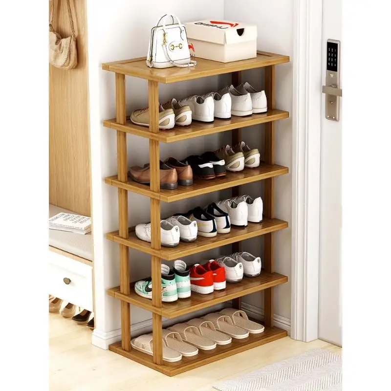 Wooden Shoe Rack Multi-Layer Household Rental Housing Door Living Room Dormitory Durable Ultra-Narrow Small Shoe Rack
Wooden Shoe Rack Multi-Layer Household Rental Housing Door Living Room Dormitory Durable Ultra-Narrow Small Shoe Rack