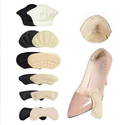 

Women Insoles for Shoes High Heel Pad Adjust Size Adhesive Heels Pads Liner Grips Protector Sticker Pain Relief Foot Care Insert