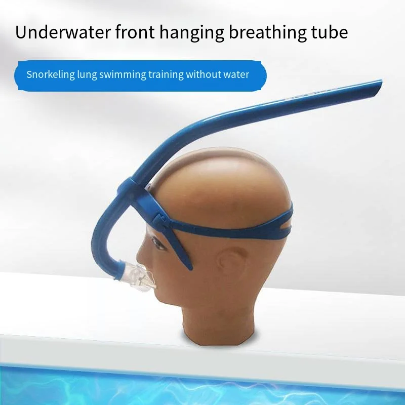 

Freediving Snorkel Wet Front Snorkel Portable Full Silicone Snorkelling Gear Breathing Apparatus Swimming Equipment