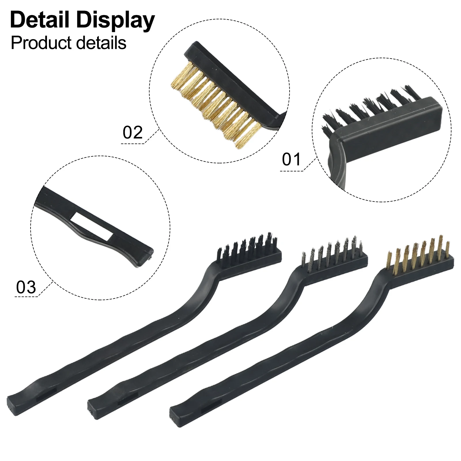 Cleaning Wire Brush Home Industrial Mini Nylon Plastic Handle Remove Scrub Stainless Steel Wire Rust 1pcs7 Inch
Cleaning Wire Brush Home Industrial Mini Nylon Plastic Handle Remove Scrub Stainless Steel Wire Rust 1pcs7 Inch