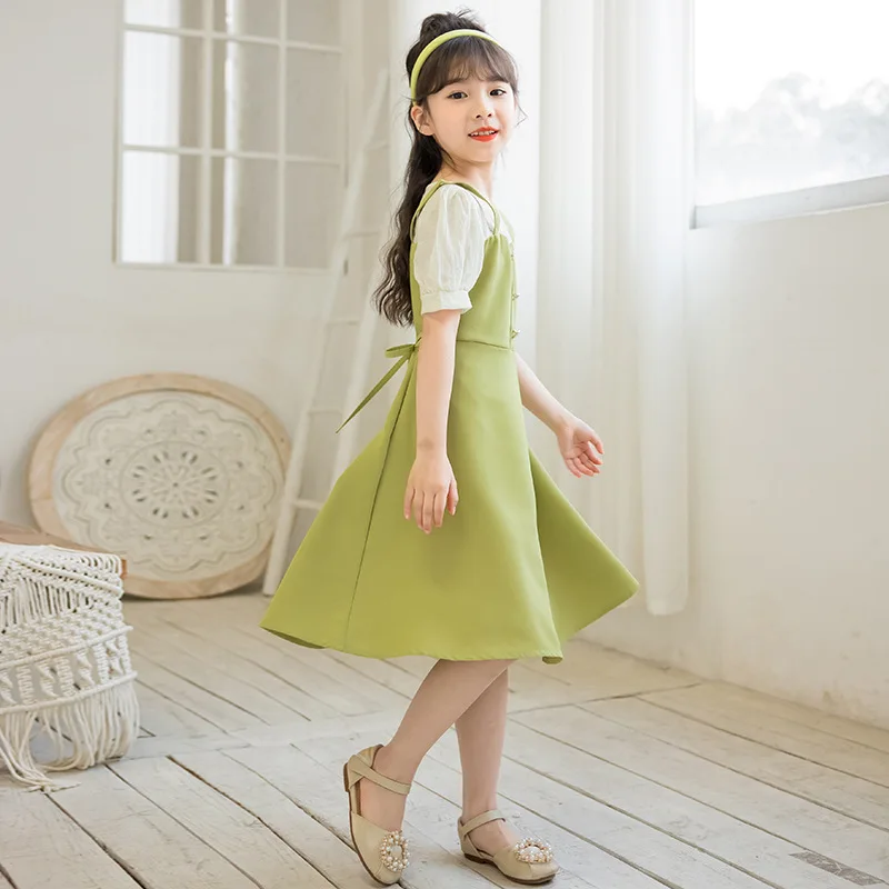 Elegant Dresses For Girls One Piece Summer 8 10 years Party Clothes Teens Casual Dress
Elegant Dresses For Girls One Piece Summer 8 10 years Party Clothes Teens Casual Dress