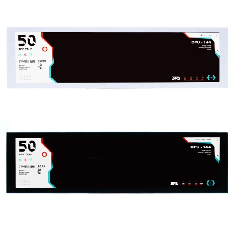 8.8Inch USB Secondary Screen Type C Long Strips Display 1920x480 IPS LCD CPU GPU Monitor Extenders for Computer
8.8Inch USB Secondary Screen Type C Long Strips Display 1920x480 IPS LCD CPU GPU Monitor Extenders for Computer