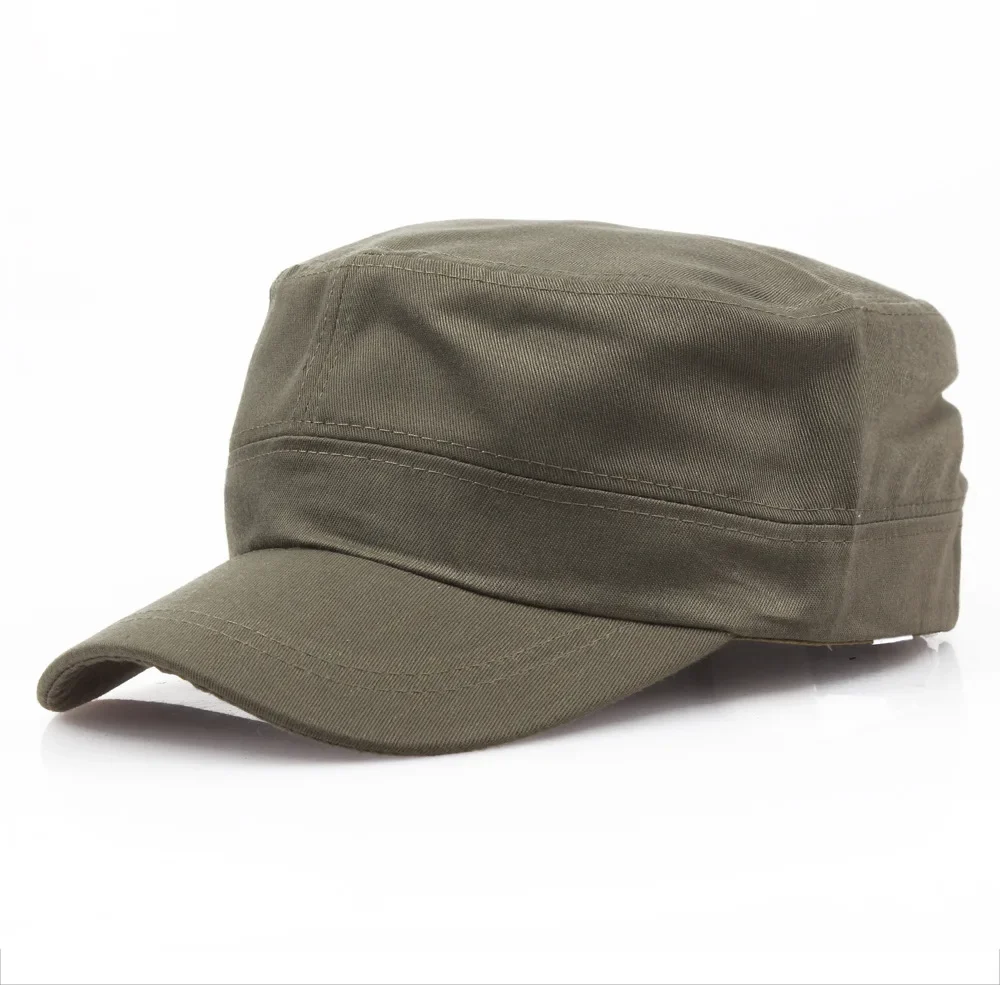 Casquette de baseball militaire en coton solide pour hommes et femmes, chapeau de marin militaire, haut pratique de l'armée, DulSnapback, sports de plein air, printemps Casquette de baseball militaire en coton solide pour hommes et femmes, chapeau de marin militaire, haut pratique de l'armée, DulSnapback, sports de plein air, printemps