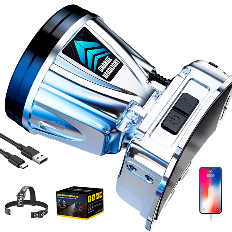 Hands-Free Rechargeable Headlamp With Multiple Lighting Modes USB Charging Waterproof Design Ultra-Bright Camping Supplies
Hands-Free Rechargeable Headlamp With Multiple Lighting Modes USB Charging Waterproof Design Ultra-Bright Camping Supplies