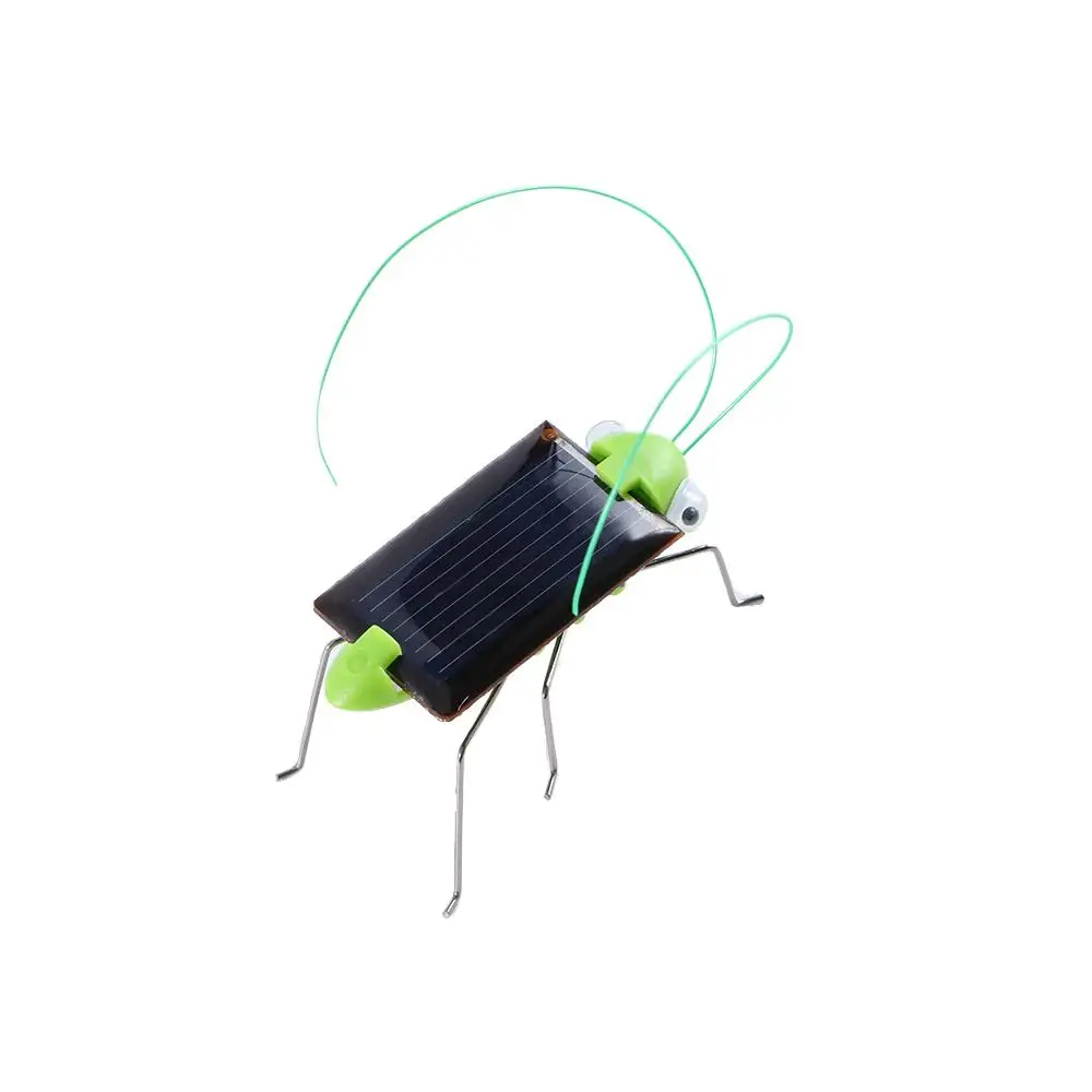 

Funny Novelty for Children Kids Toy Mini Toy Solar Energy Cricket Solar Power Grasshopper Solar Power Insect Solar Grasshopper