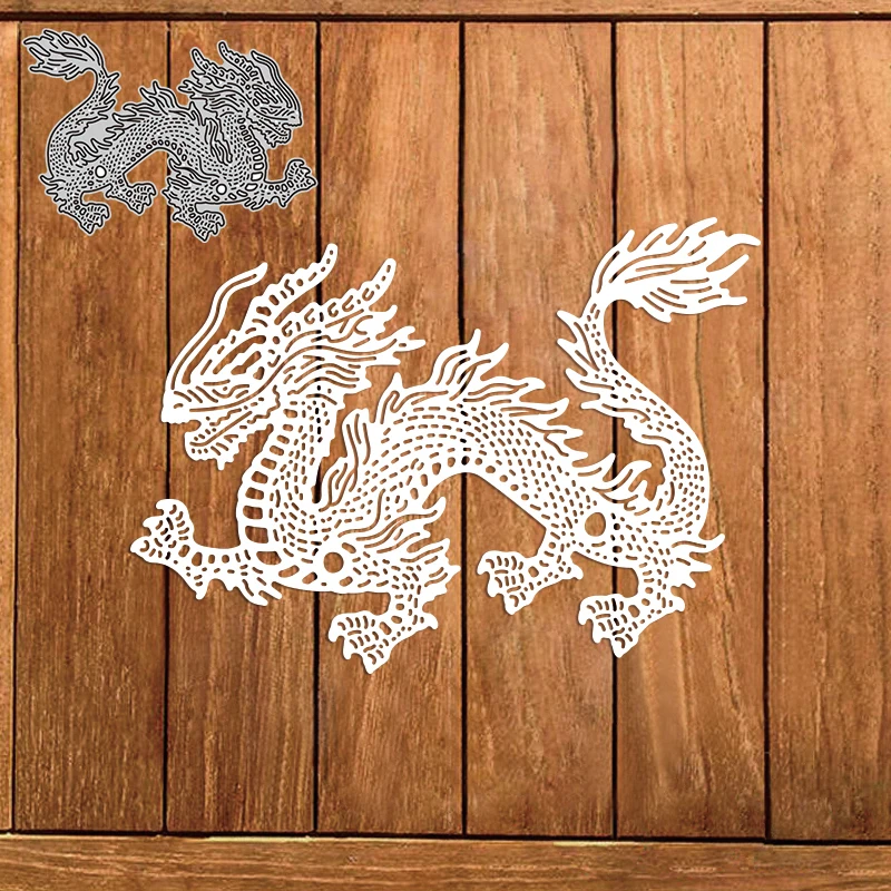 Chinese Traditional Dragon Metal Cutting Dies Scrapbooking DIY Card Album Photo Making Crafts Stencil New Die Cuts 2022
Chinese Traditional Dragon Metal Cutting Dies Scrapbooking DIY Card Album Photo Making Crafts Stencil New Die Cuts 2022