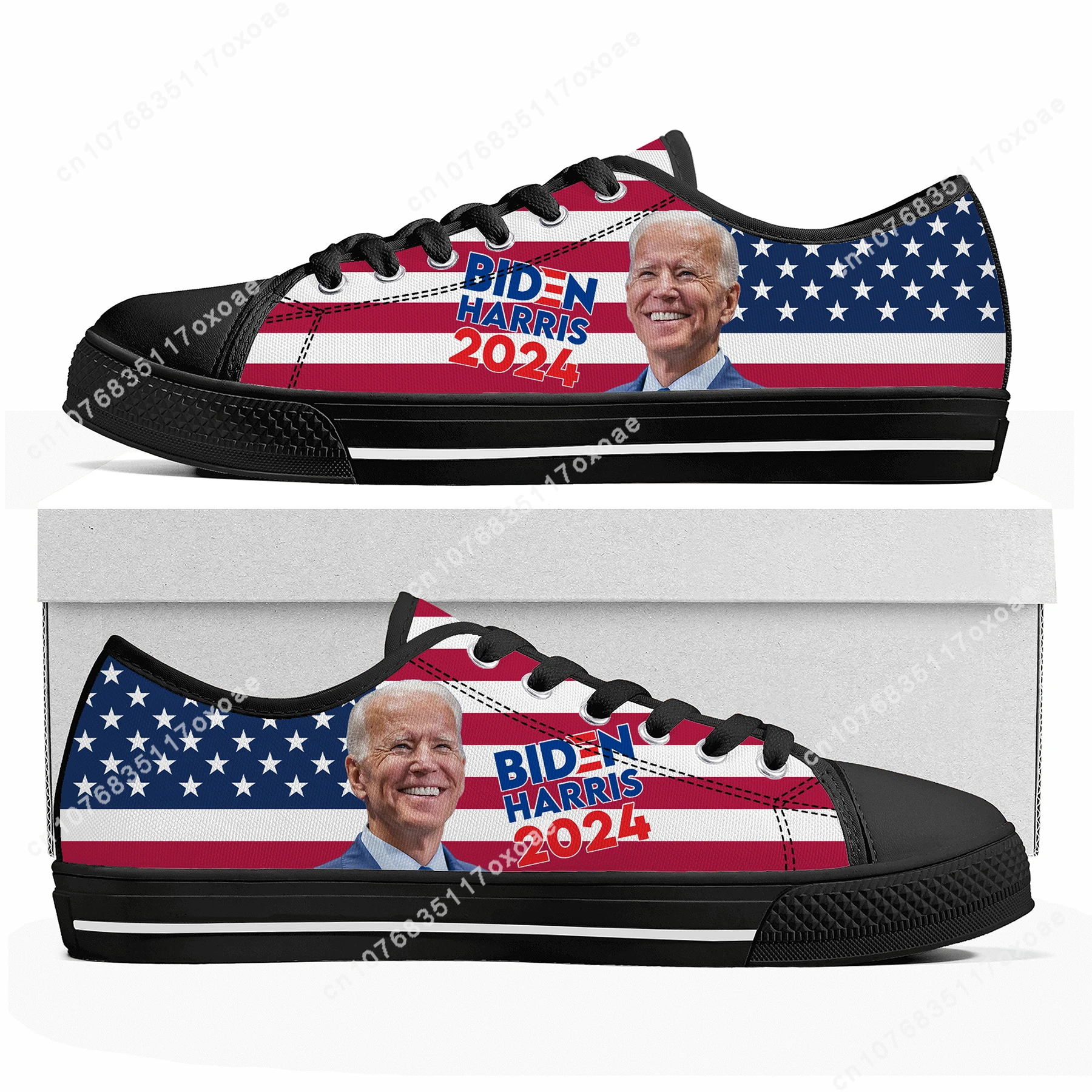 Biden for President 2024 Low Top Sneakers Mens Womens Teenager High Quality Canvas Sneaker couple Casual Shoes Customize Shoe
Biden for President 2024 Low Top Sneakers Mens Womens Teenager High Quality Canvas Sneaker couple Casual Shoes Customize Shoe