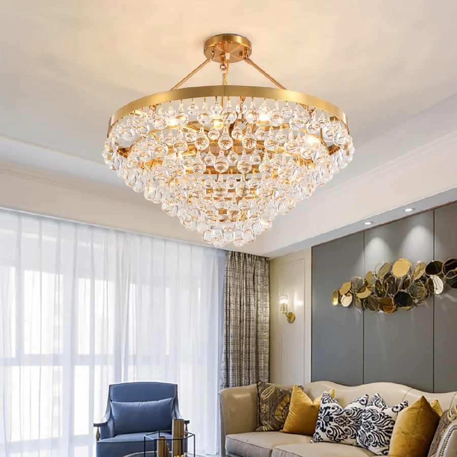 Water Droplet Crystal Chandelier Home Living Dining Room Lustre Modern Gold Black Led Lamp Round Oval Light Luxury Pendant Light
Water Droplet Crystal Chandelier Home Living Dining Room Lustre Modern Gold Black Led Lamp Round Oval Light Luxury Pendant Light