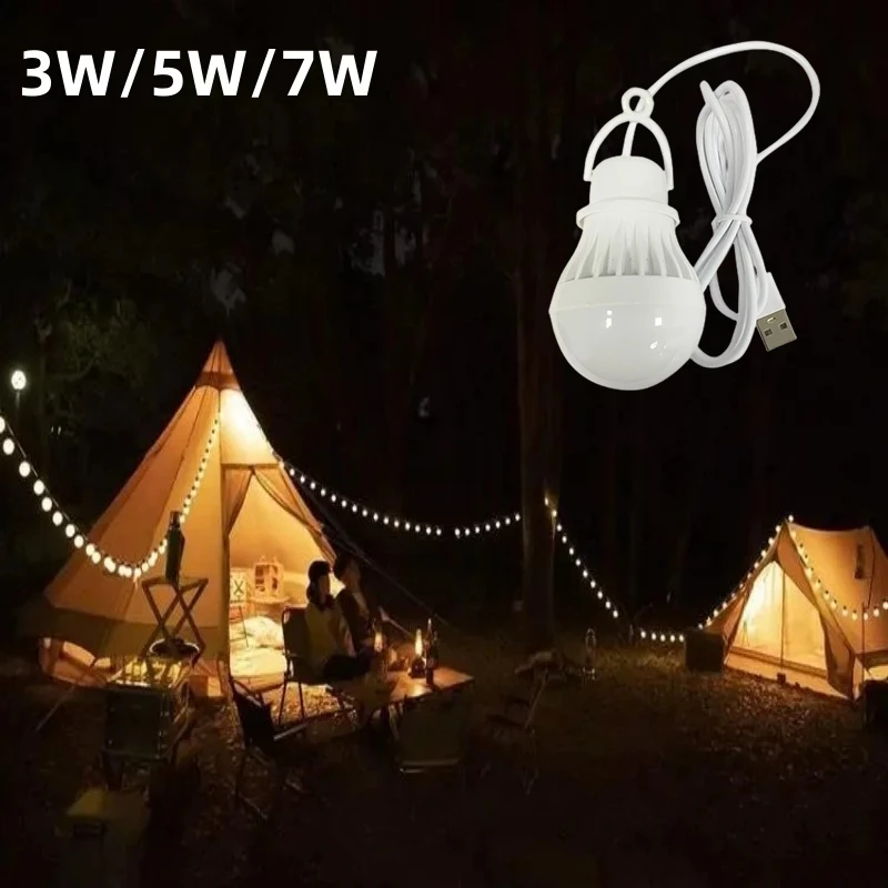 7/5W USB Powered LED Lamp Bulb 300lm 6500K Portable Lanterns Night Light For Outdoor Hiking Camping Fishing Tent Travel Lighting
7/5W USB Powered LED Lamp Bulb 300lm 6500K Portable Lanterns Night Light For Outdoor Hiking Camping Fishing Tent Travel Lighting