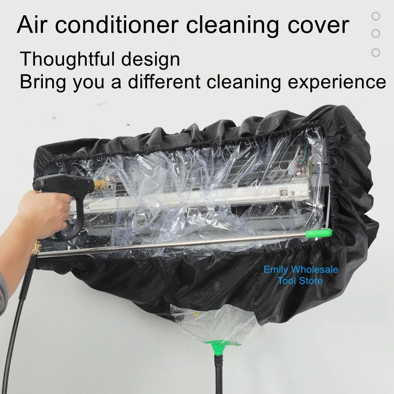 

Hanging 1.5P universal splash-proof thickened air conditioning cleaning water catch cover household cleaning dust cover