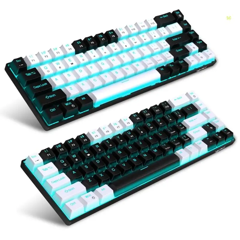 Hot Swappable Mechanical Keyboard, 68Keys Compatible Various Computer System Dropship
Hot Swappable Mechanical Keyboard, 68Keys Compatible Various Computer System Dropship