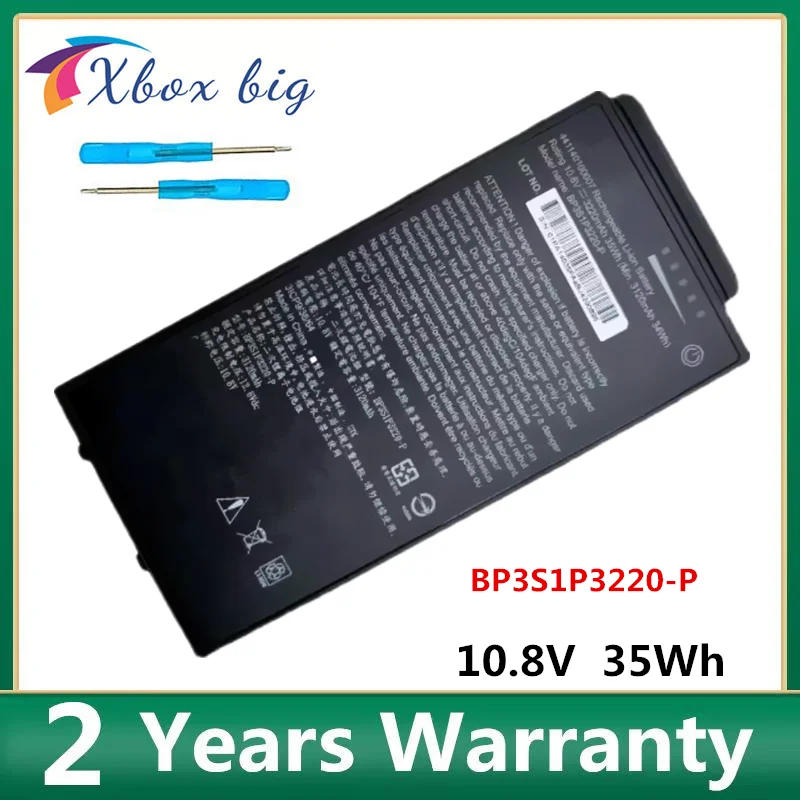 10.8V 35WH 3220MAH BP3S1P3220-P new original BP3S1P3220-P 441140100007 Laptop Battery For Getac A140 3ICP9/38/64 242140100002
10.8V 35WH 3220MAH BP3S1P3220-P new original BP3S1P3220-P 441140100007 Laptop Battery For Getac A140 3ICP9/38/64 242140100002
