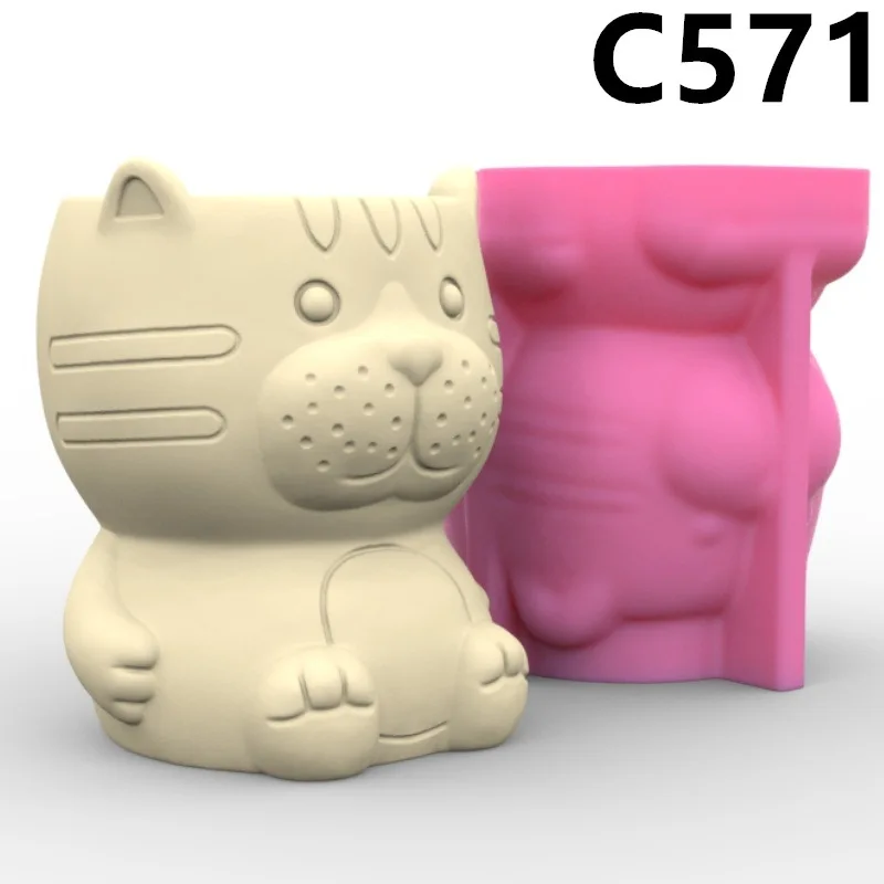 Cat Dog Horse Animal Vase Silicone Mold for Handmade Desktop Decoration Gypsum Flowerpot Pen Case Silicone Mould Handicrafts
Cat Dog Horse Animal Vase Silicone Mold for Handmade Desktop Decoration Gypsum Flowerpot Pen Case Silicone Mould Handicrafts