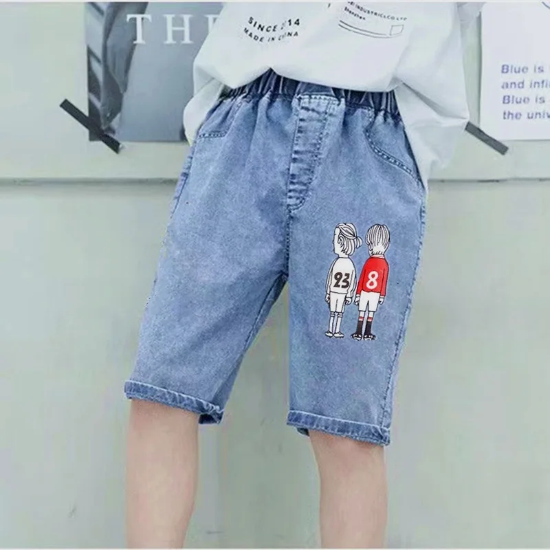 Shorts Denim Thin Short Trousers Children Short Jeans Kids Baby Stretch Boardshorts Boy Summer Shorts Staright Jeans
Shorts Denim Thin Short Trousers Children Short Jeans Kids Baby Stretch Boardshorts Boy Summer Shorts Staright Jeans