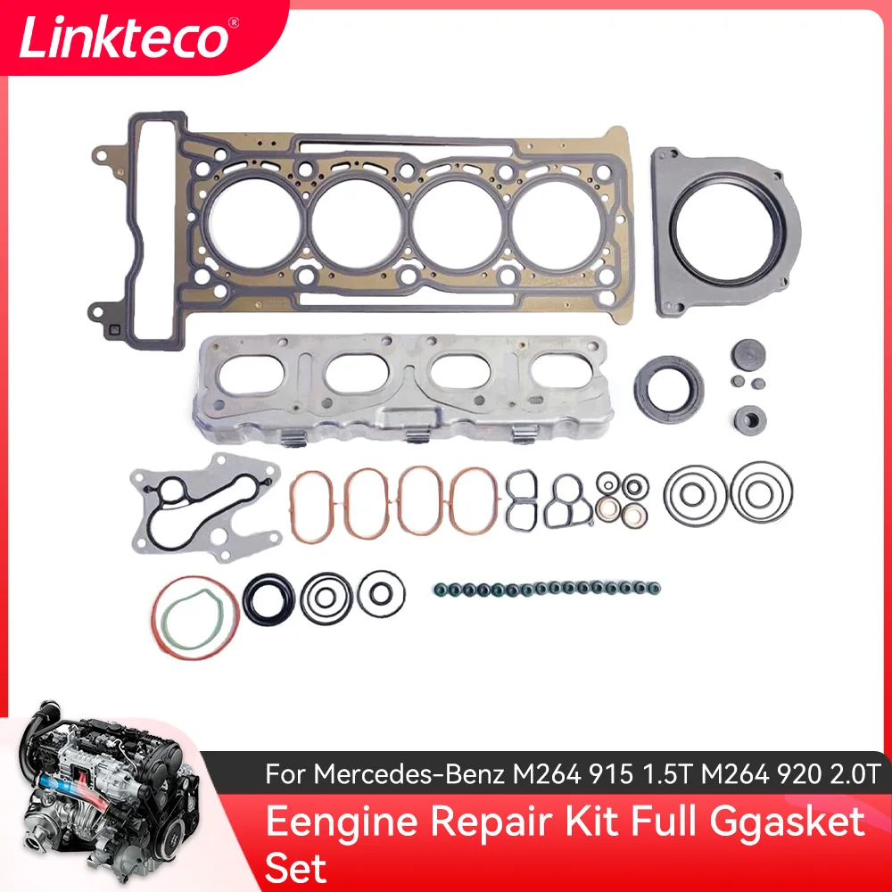 Eengine Repair Kit Full Ggasket Set For Mercedes-Benz M264 915 1.5T M264 920 2.0T 
Eengine Repair Kit Full Ggasket Set For Mercedes-Benz M264 915 1.5T M264 920 2.0T