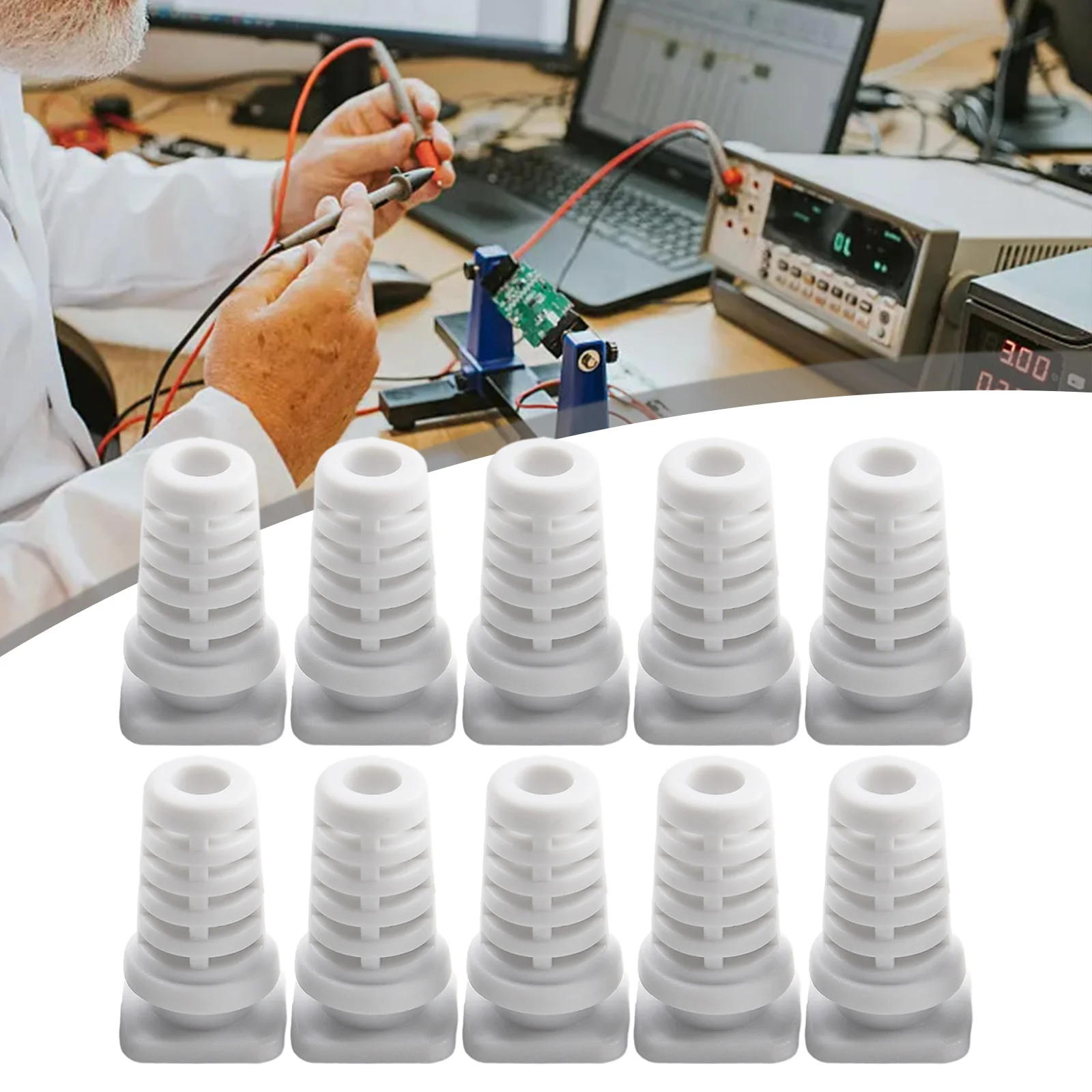 10pcs Cable Gland Connector Rubber Strain Relief Cord Power Tool Cable Sleeves Cord Protector Wiring Accessories
10pcs Cable Gland Connector Rubber Strain Relief Cord Power Tool Cable Sleeves Cord Protector Wiring Accessories