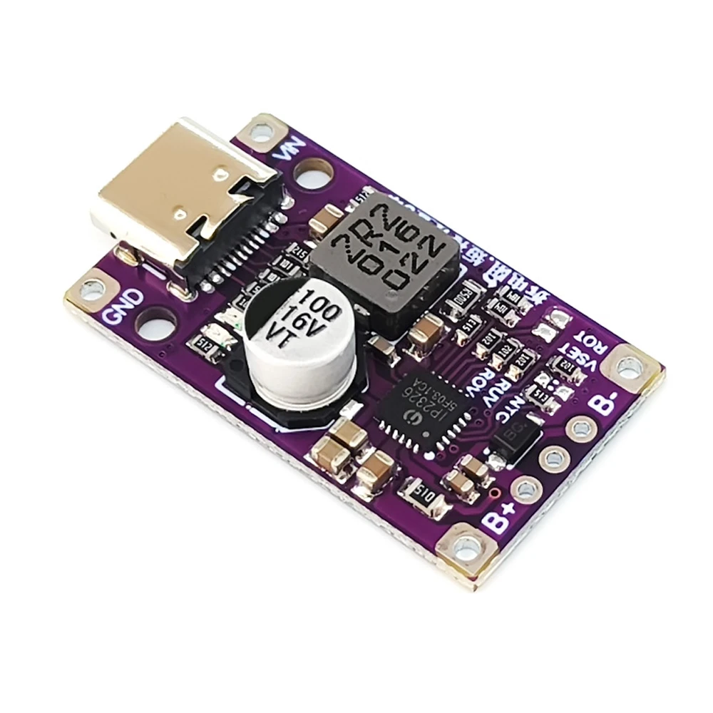 Lithium Battery Charging Module 2S 3S Type-C USB Boost Converter Step-Up Power Module LiPo Polymer Li-Ion Charger Protect Board
Lithium Battery Charging Module 2S 3S Type-C USB Boost Converter Step-Up Power Module LiPo Polymer Li-Ion Charger Protect Board