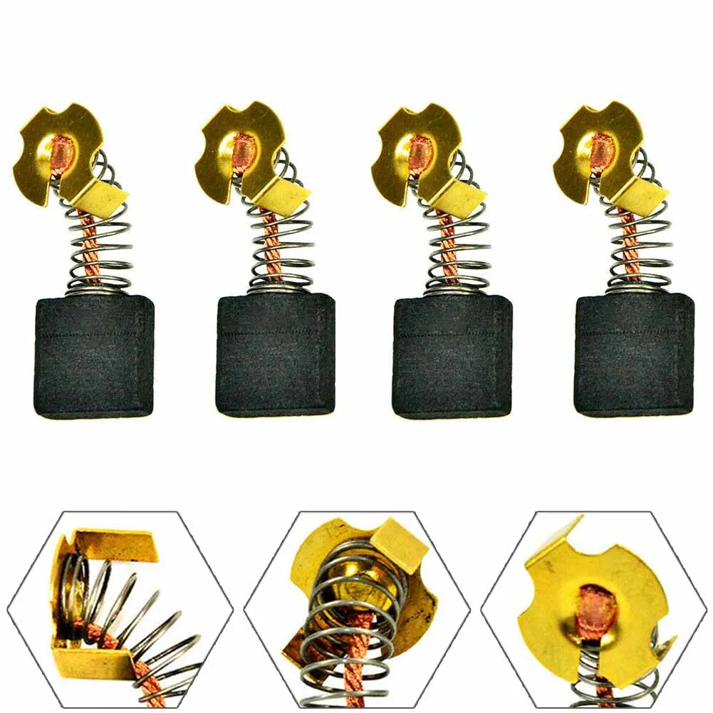 4PCS Graphite Carbon Brush For Ridgid 0502025007 614367-00 Ryobi Bts21-D04 De Walt 614367 Electric Hammer Drill Angle Grinder
4PCS Graphite Carbon Brush For Ridgid 0502025007 614367-00 Ryobi Bts21-D04 De Walt 614367 Electric Hammer Drill Angle Grinder