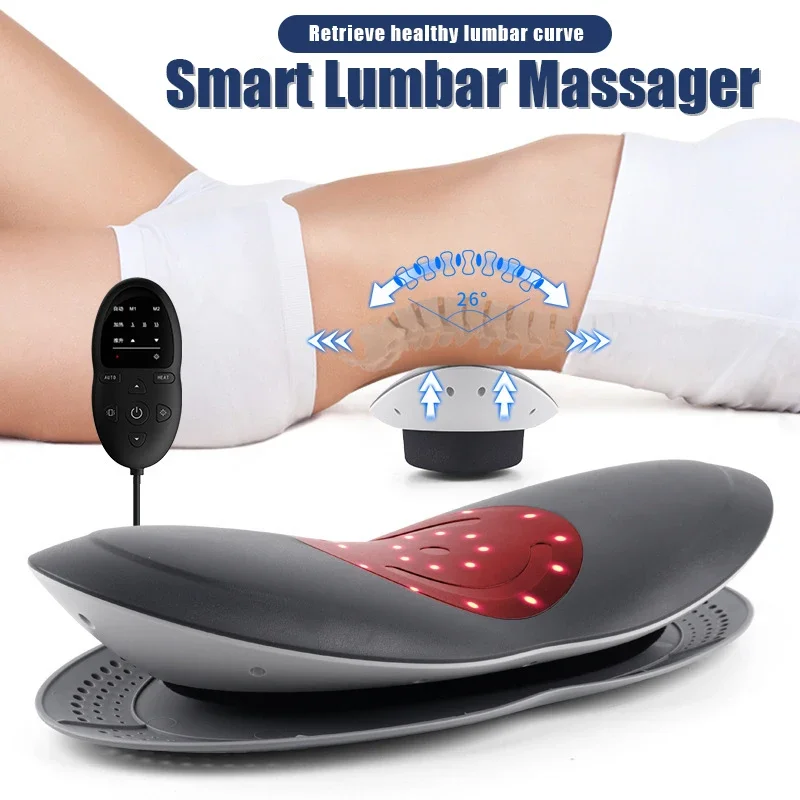 Medical Lntelligent Lumbar Massager for Waist Hot Compress Physiotherapy Massage Machine Pulse Therapy Back Pain Relieve Fatigue
Medical Lntelligent Lumbar Massager for Waist Hot Compress Physiotherapy Massage Machine Pulse Therapy Back Pain Relieve Fatigue