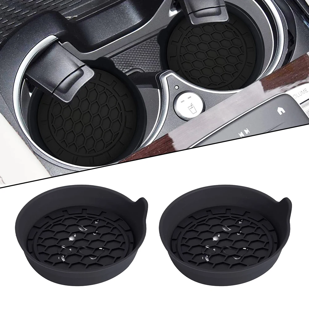 2PCS Car Cup Coaster Universal Non-Slip Cup Holders Vehicle Interior Accessories Cup Mats Universal For Most Size Cars Most Cups
2PCS Car Cup Coaster Universal Non-Slip Cup Holders Vehicle Interior Accessories Cup Mats Universal For Most Size Cars Most Cups