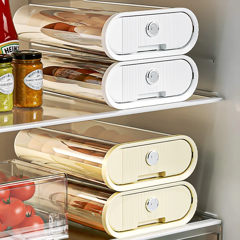 Double-layer Storage Box Refrigerator with Egg Dropper Kitchen Special Finishing Artifact Drawer Box Food-grade Fresh-keeping
Double-layer Storage Box Refrigerator with Egg Dropper Kitchen Special Finishing Artifact Drawer Box Food-grade Fresh-keeping