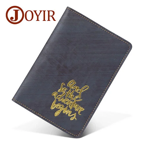 

Men Passport Cover Genuine Leather Passport Holder Travel Wallet Card Wallet Credit Porte Carte Business Male Card Holder