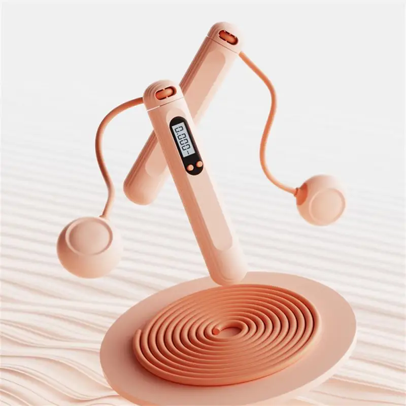 Фитнес удобный захват пластичный счетчик уличный интеллектуальный чип несколько режимов Скакалка нескользящий бесшумный подшипник 
Фитнес удобный захват пластичный счетчик уличный интеллектуальный чип несколько режимов Скакалка нескользящий бесшумный подшипник