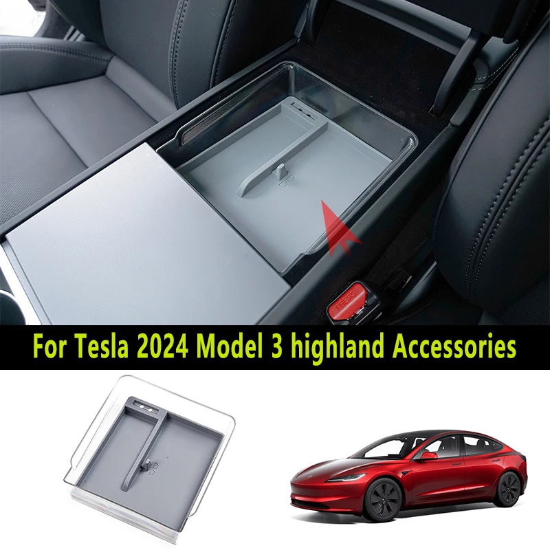 Car Storage Box Center Console Organizer Box For New Tesla Model 3 2024 Highland Interior Accessories Hidden Armrest Storage
Car Storage Box Center Console Organizer Box For New Tesla Model 3 2024 Highland Interior Accessories Hidden Armrest Storage