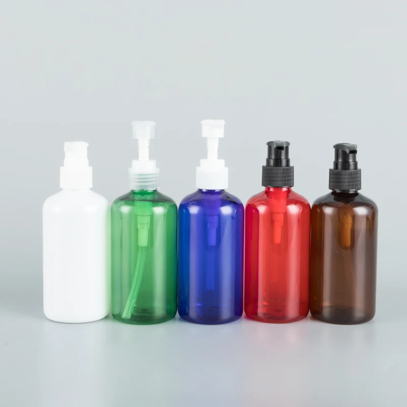 220ml Empty White Brown Blue Clear Green Liquid Soap Dispenser PET Pump Bottle Shower Gel Shampoo Liquid soap Cosmetic packaging
220ml Empty White Brown Blue Clear Green Liquid Soap Dispenser PET Pump Bottle Shower Gel Shampoo Liquid soap Cosmetic packaging