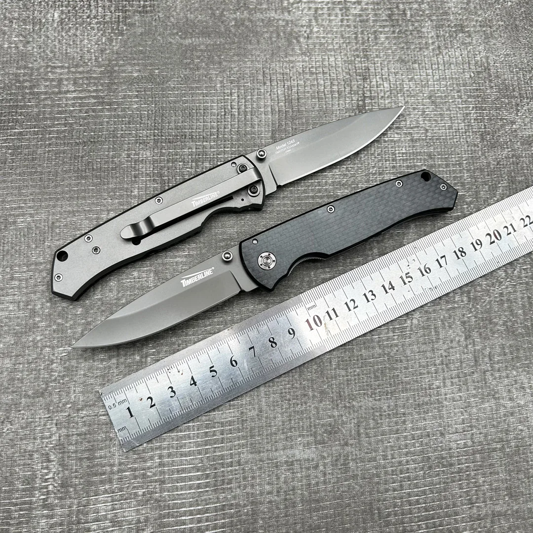Portable Fast Open folding knife D2 steel Carbon fiber+titanium Tactical Gear outdoor survival EDC Combat Defense Camping Knife
Portable Fast Open folding knife D2 steel Carbon fiber+titanium Tactical Gear outdoor survival EDC Combat Defense Camping Knife