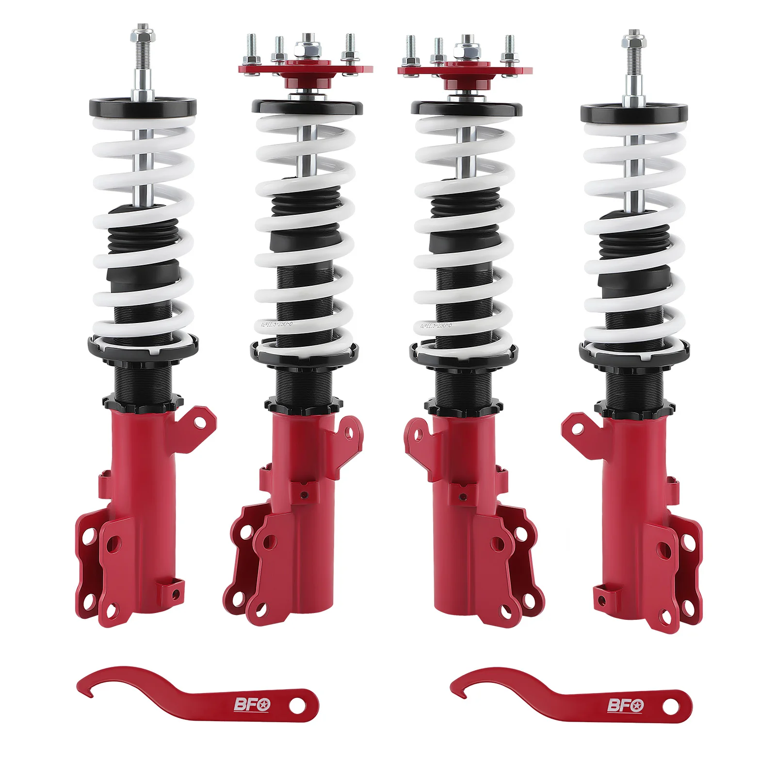 

Street Coilovers for Hyundai Tiburon 2nd. Gen 03-08 Shock Absorbers Adjustable Height Shocks Coilovers Lowering Suspension Kit