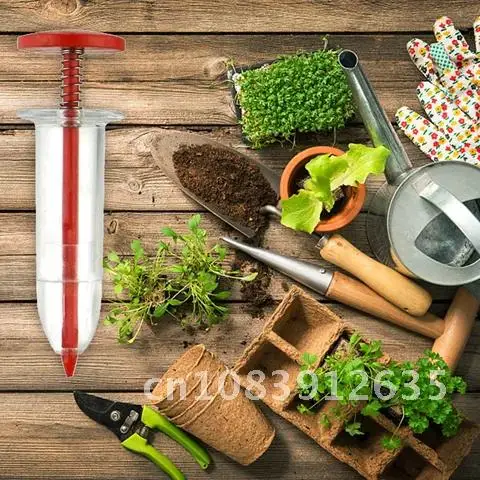 Seed Planter Sower Syringe Seeder Garden Seeding Dispenser Manual Adjustable Flower Grass Gardening Sowing Tools Supplies
Seed Planter Sower Syringe Seeder Garden Seeding Dispenser Manual Adjustable Flower Grass Gardening Sowing Tools Supplies